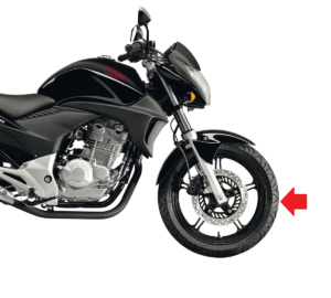 Kit rolamentos cubo roda dianteira CB250 Twister 16/ CB300 09/15 CB500 98/05 CBR250R 12/12 CBX250 Twister 01/08 - Imagem 4