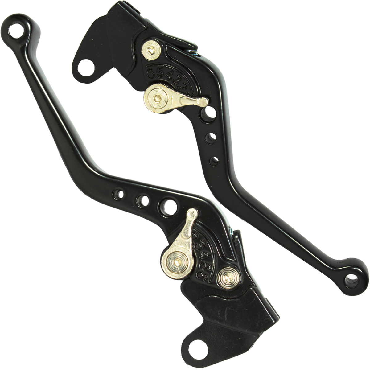 Manete de freio embreagem esportivo a tambor YBR125 Factor 2000 a 2016 par