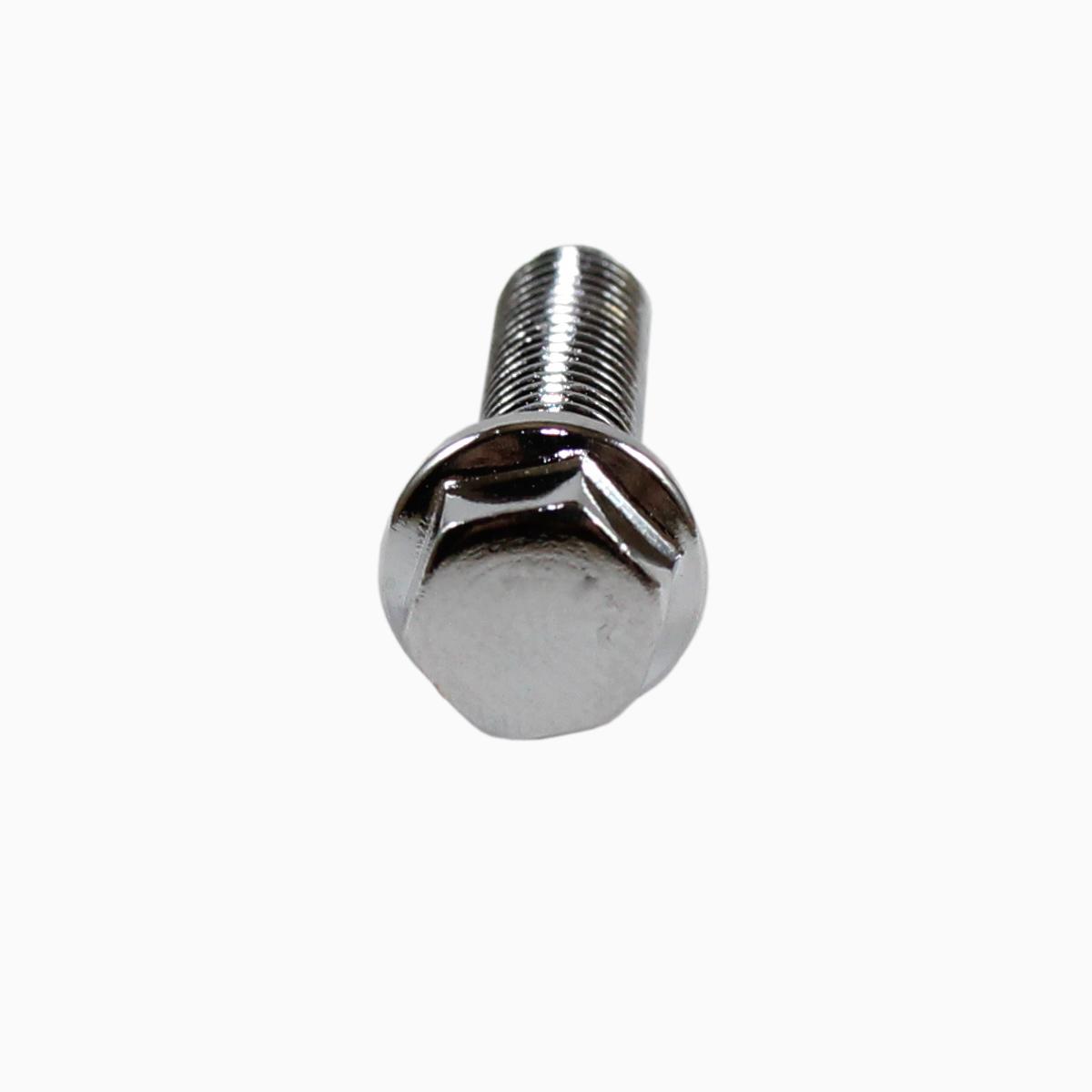 Kit parafusos cromados tampa motor lateral esquerda+direita CBX200 Strada 1993 a 2003 XR200R 1994 a 2003 NX200 - Imagem 3