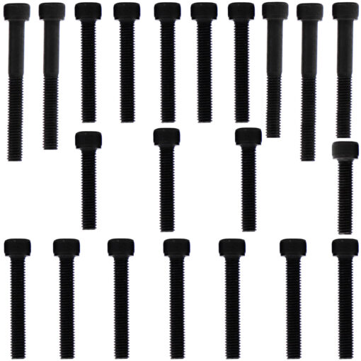 Kit parafusos aço liga tampa motor lateral esquerda+direita NXR150 Bros 2003 a 2005 OHC