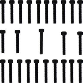 Kit parafusos aço liga tampa motor lateral esquerda+direita VT600C Shadow 1998 a 2005 VT600 Shadow600 Honda