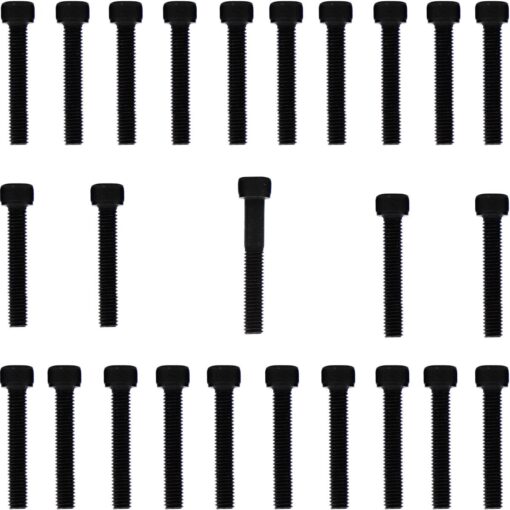 Kit parafusos aço liga tampa motor lateral esquerda+direita VT600C Shadow 1998 a 2005 VT600 Shadow600 Honda