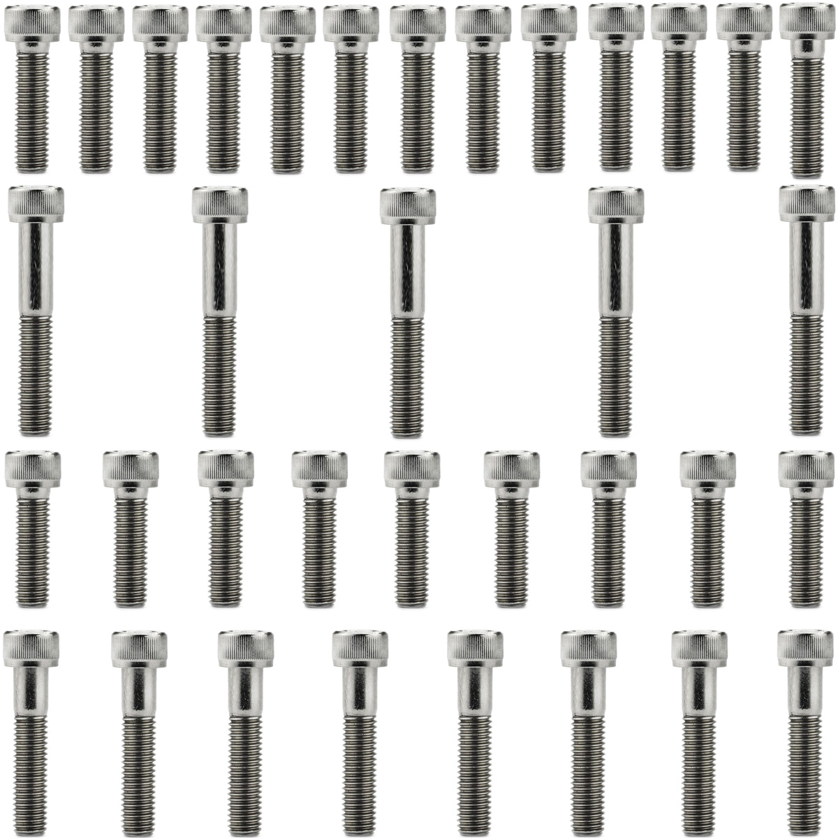 Kit parafusos inox tampa motor completo RD135 RD135Z 1988 a 1999 DT180 DT180Z 1981 a 1997 Yamaha inteiro
