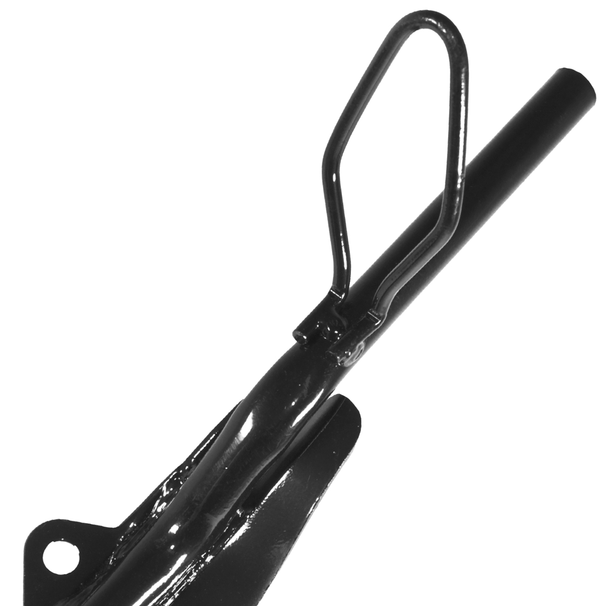 Estribo pedal apoio suporte pedaleira dianteira tubular CG160 Fan Titan Start 2016 em diante - Imagem 5