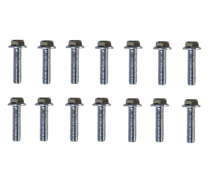Kit parafusos zincados tampa motor lateral esquerda+direito CB1000R 2011 a 2015 CBR1000RR 2004 a 2007 CB1000 CBR1000 - Imagem 2