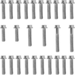 Kit parafusos zincados tampa motor lateral esquerda+direita CR250R 1992 a 2001 CR250 2 tempos