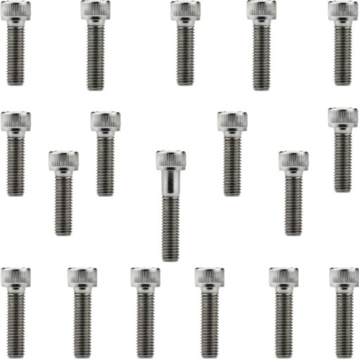 Kit parafusos inox tampa motor lateral esquerda+direita RD135 RD135Z 1988 a 1999 DT180 DT180Z 1981 a 1997 Yamaha