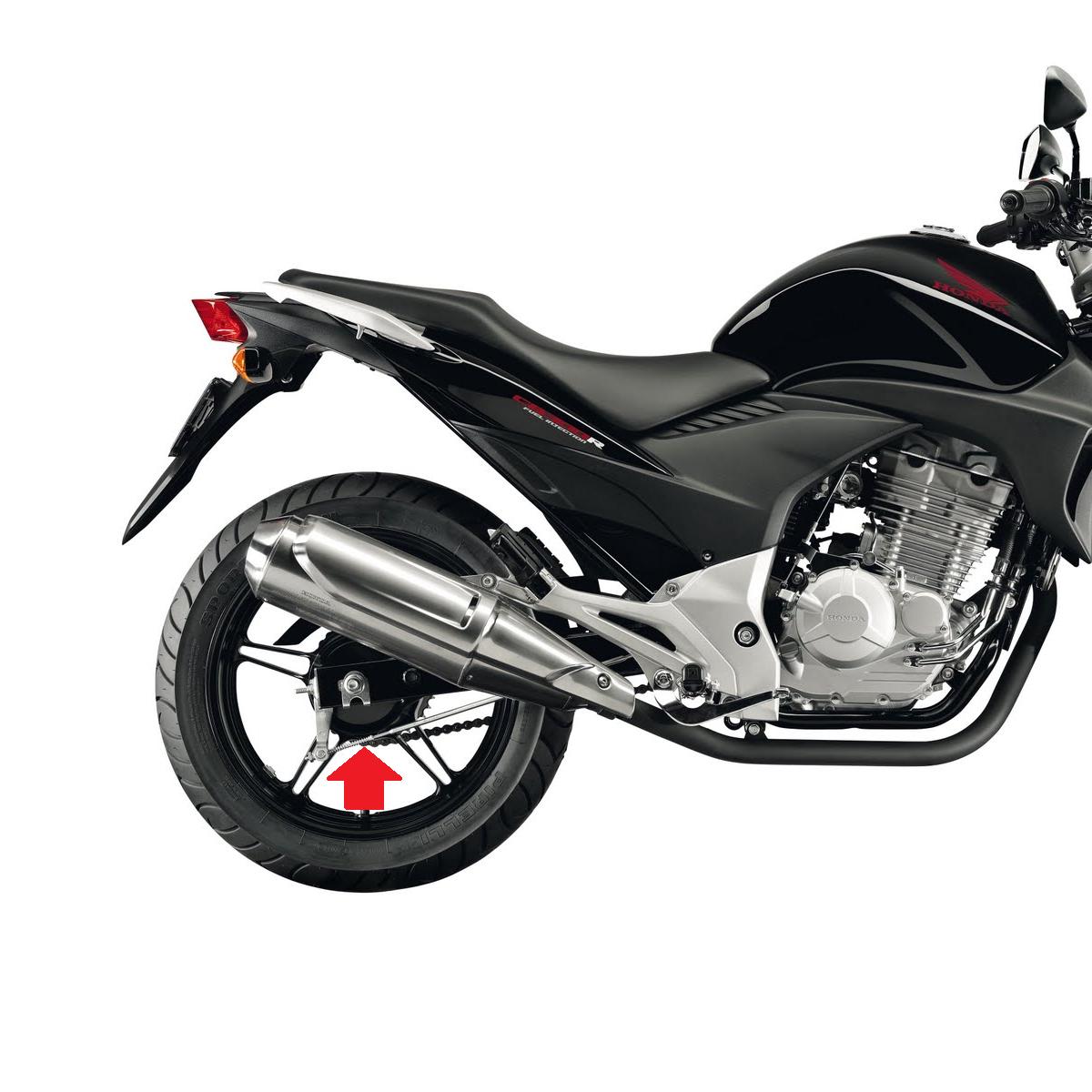 Kit rolamentos cubo roda traseira CB300 09/12 CBX250 Twister 01/08 - Imagem 4