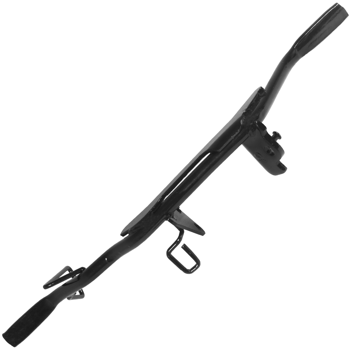 Estribo pedal apoio suporte pedaleira dianteira maciço YBR125 2009 a 2016 - Imagem 2