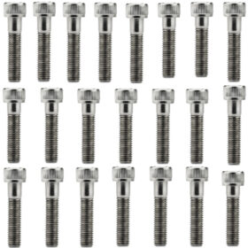 Kit parafusos inox tampa motor lateral esquerda+direita NXR150 Bros 2006 a 2015