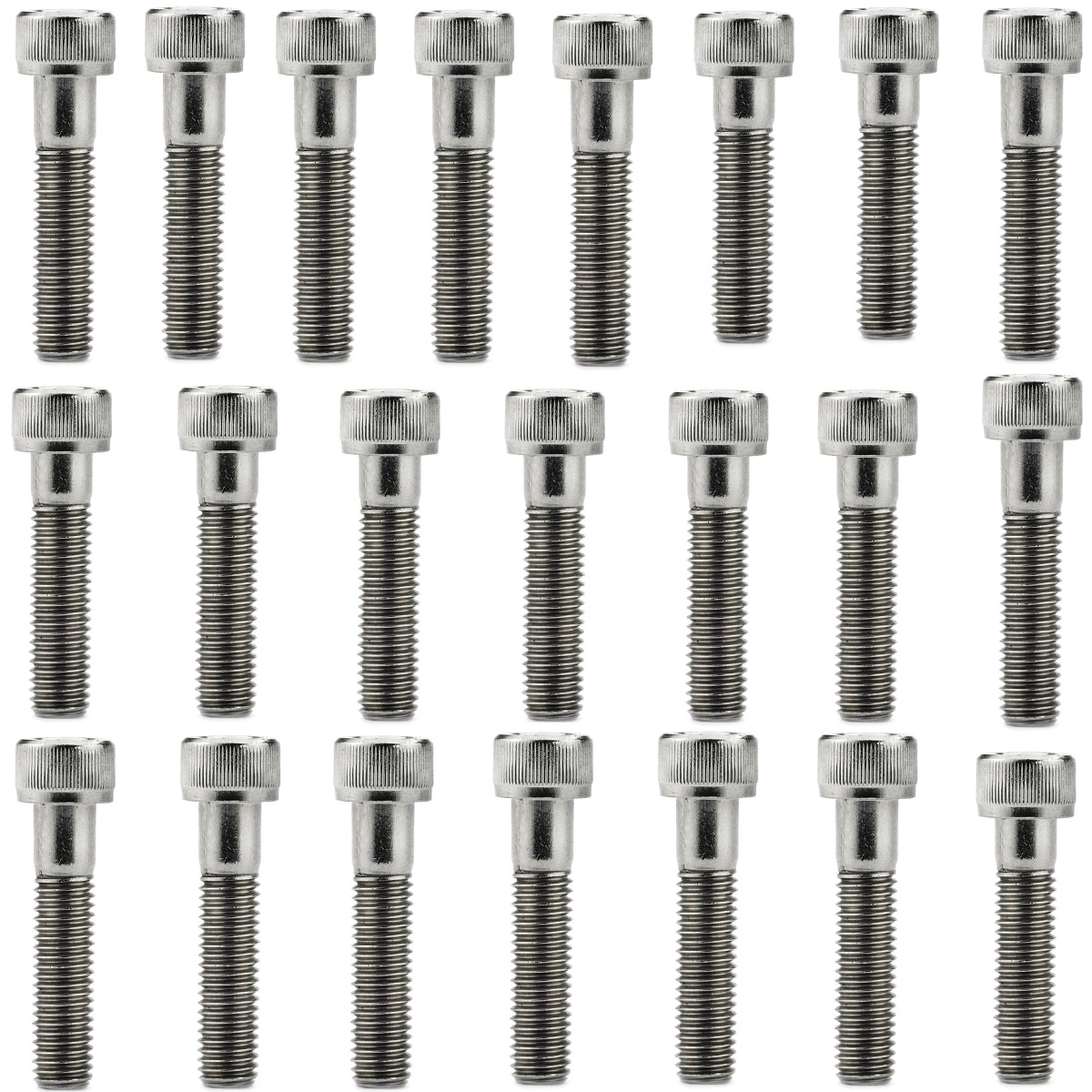 Kit parafusos inox tampa motor lateral esquerda+direita NXR150 Bros 2006 a 2015