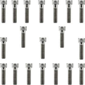 Kit parafusos inox tampa motor lateral esquerda+direita CB400 1980 a 1983 CB450 1984 a 1994 Honda