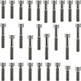Kit parafusos inox tampa motor lateral esquerda+direita NX4 NX400 Falcon 1999 a 2015 Honda