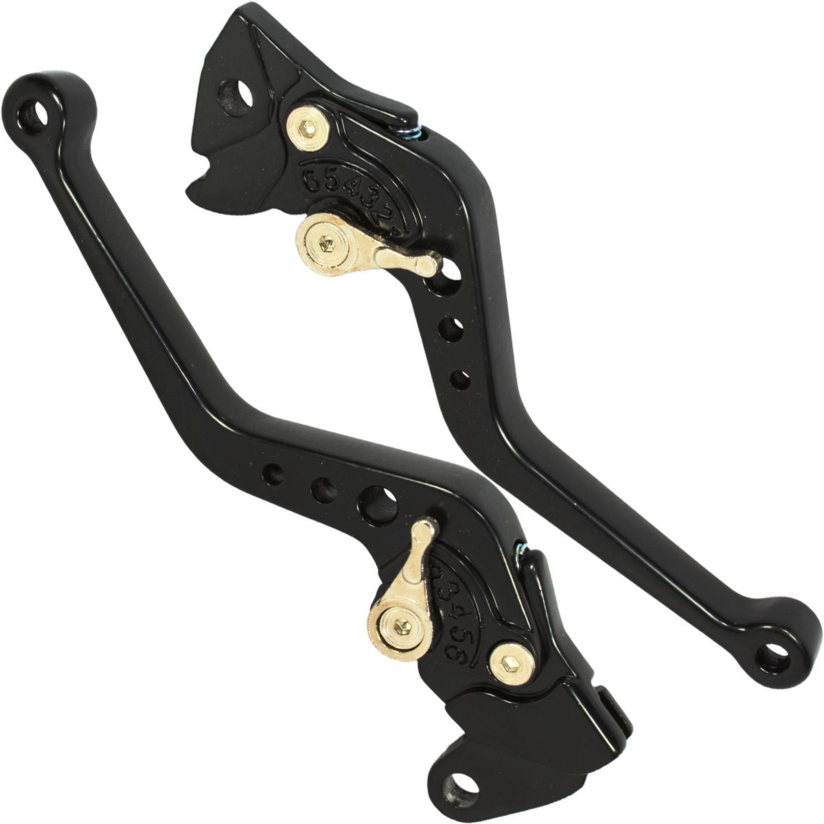 Manete de freio embreagem esportivo a disco YBR125 Factor ED 2009 a 2013 par