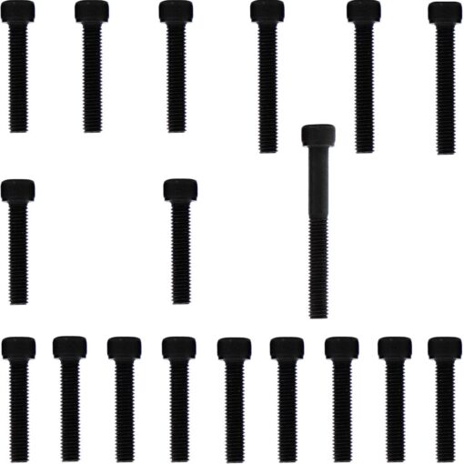 Kit parafusos aço liga tampa motor lateral esquerda+direita CBR1000F 1991 a 1996 CBR1000 Honda