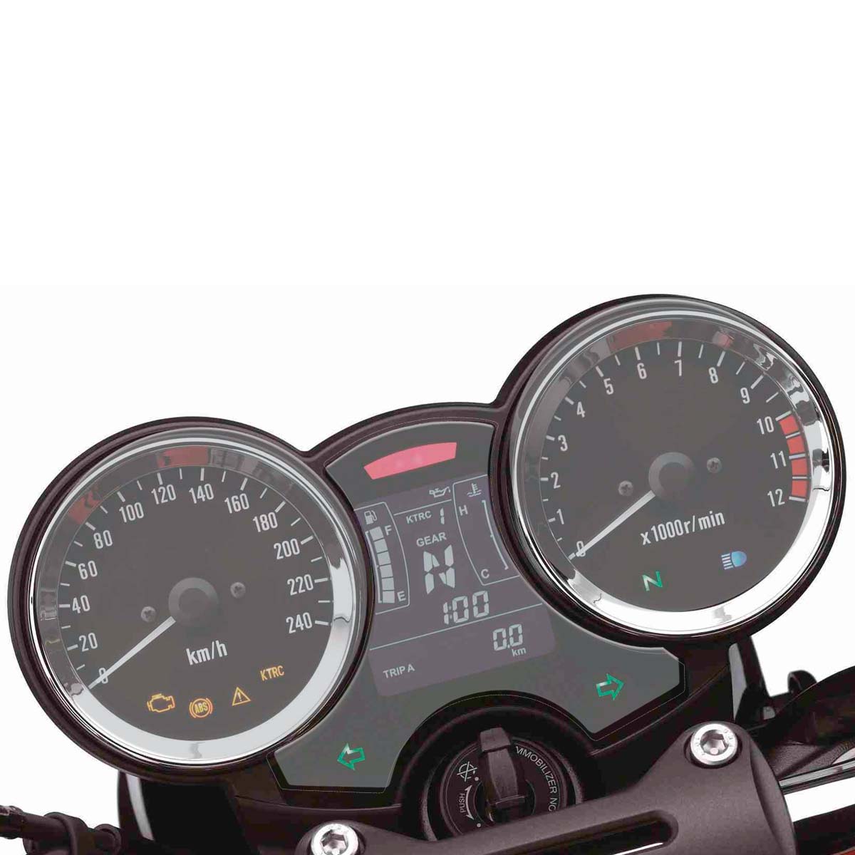 Película protetora do painel tela Z900 Z900RS Café raccer 2019 em diante proteção antirrisco - Imagem 3