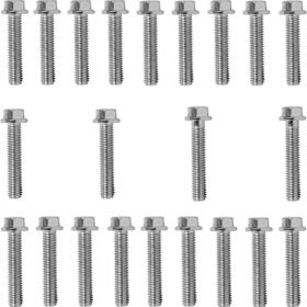 Kit parafusos zincados tampa motor lateral esquerda+direita NXR150 Bros 2006 a 2015