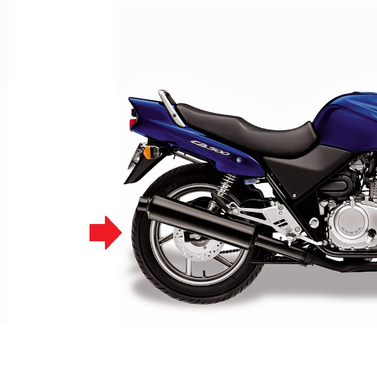 Kit rolamentos cubo roda traseira CB400 CB450 CBR450SR 84/94 CB500 98/05 - Imagem 4