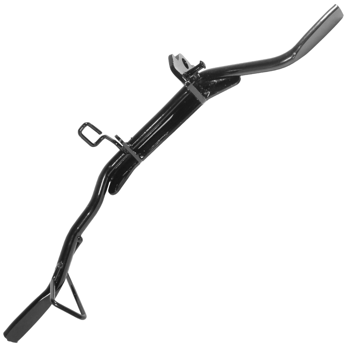 Estribo pedal apoio suporte pedaleira dianteira maciço YBR125 2009 a 2016 - Imagem 3