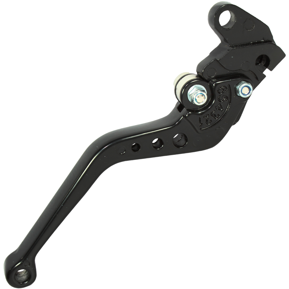 Manete de freio embreagem esportivo a tambor YBR125 Factor 2000 a 2016 par - Imagem 3