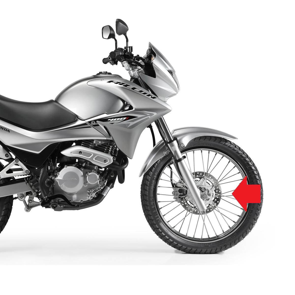 Kit rolamentos cubo roda dianteira NX400 Falcon 99/15 NX150 88/93 NX350 Sahara 90/99 XLX250 84/92 XLX350 87/90 - Imagem 4