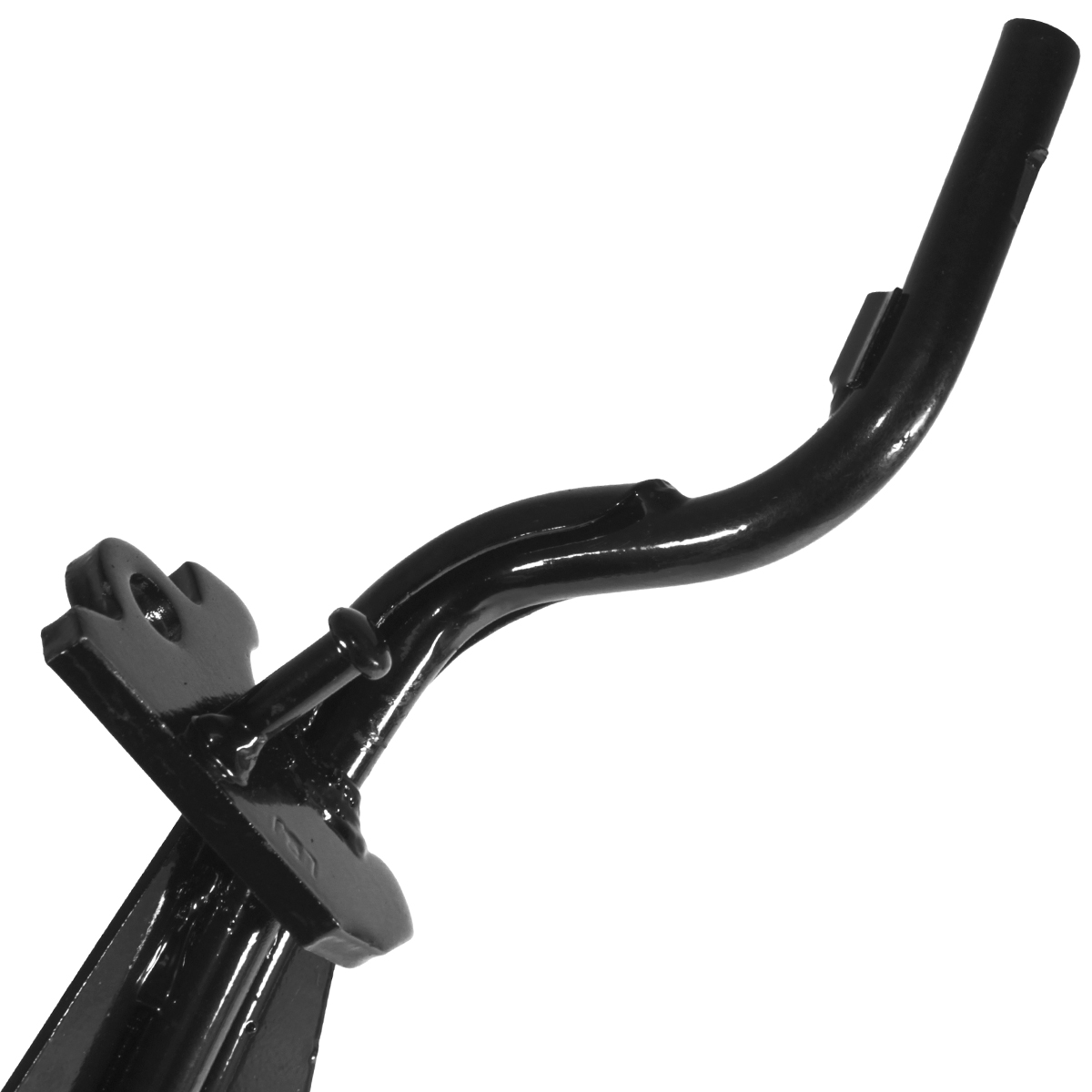 Estribo pedal apoio suporte pedaleira dianteira maciço Biz125 2006 a 2010 - Imagem 5