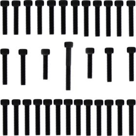 Kit parafusos aço liga tampa motor lateral esquerda+direita CBR250 2012 CB250R Honda