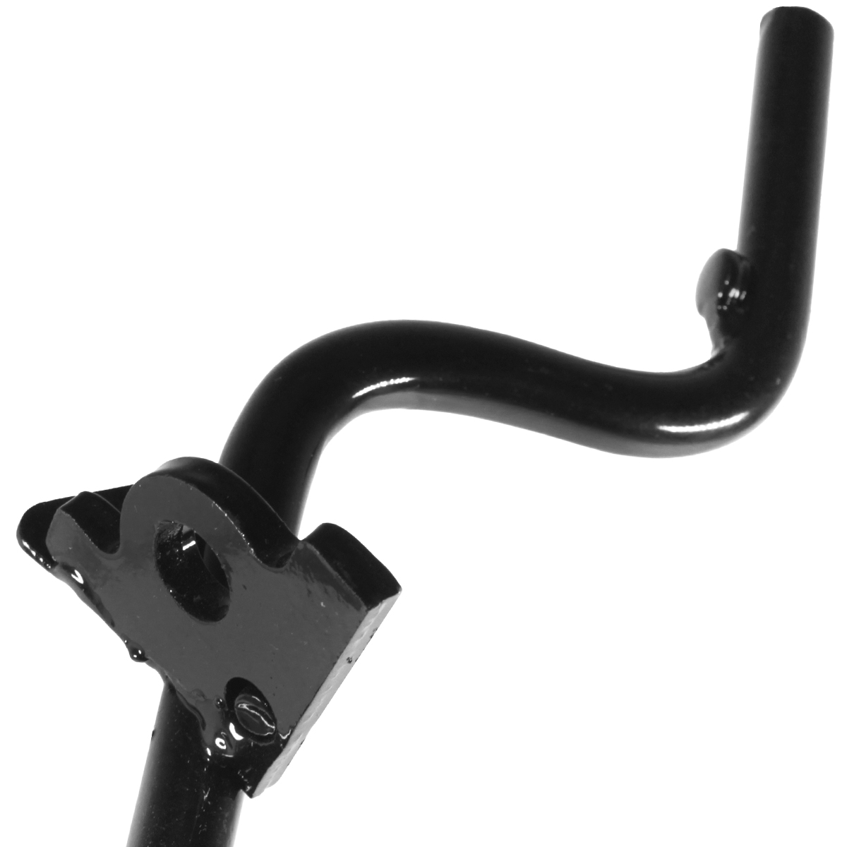 Estribo pedal apoio suporte pedaleira dianteira maciço C100 Biz Pop100 - Imagem 4