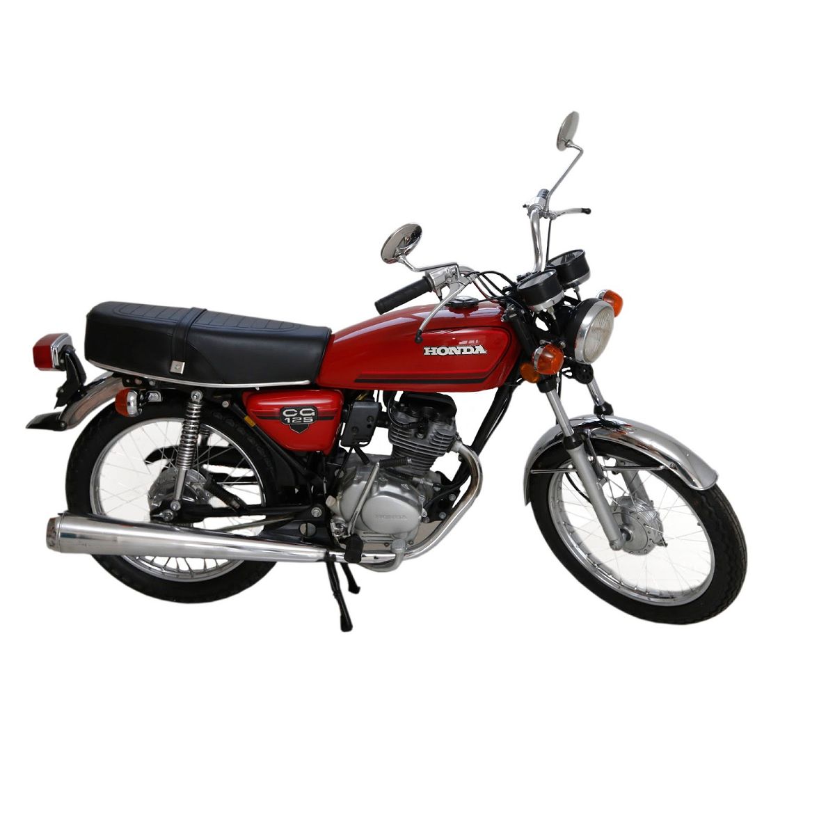 Kit parafusos inox suporte motor CG125 1977 a 1988 ML125 Turuna125 CG Bolinha Honda Fixação motor Chassi - Imagem 4