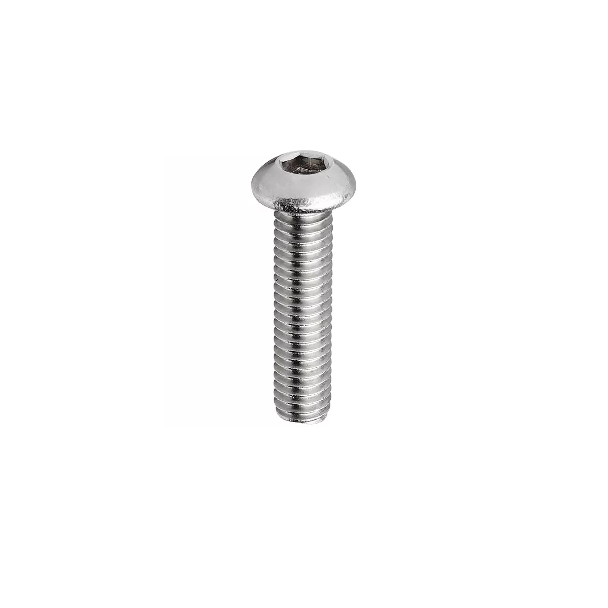 Kit parafusos prisioneiros allen inox coroa XRE300 NX400 Falcon com porca - Imagem 2