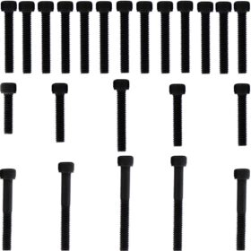 Kit parafusos aço liga tampa motor lateral esquerda+direita CBX150 Aero 1988 a 1993 NX150 1988 a 1993 Honda OHC