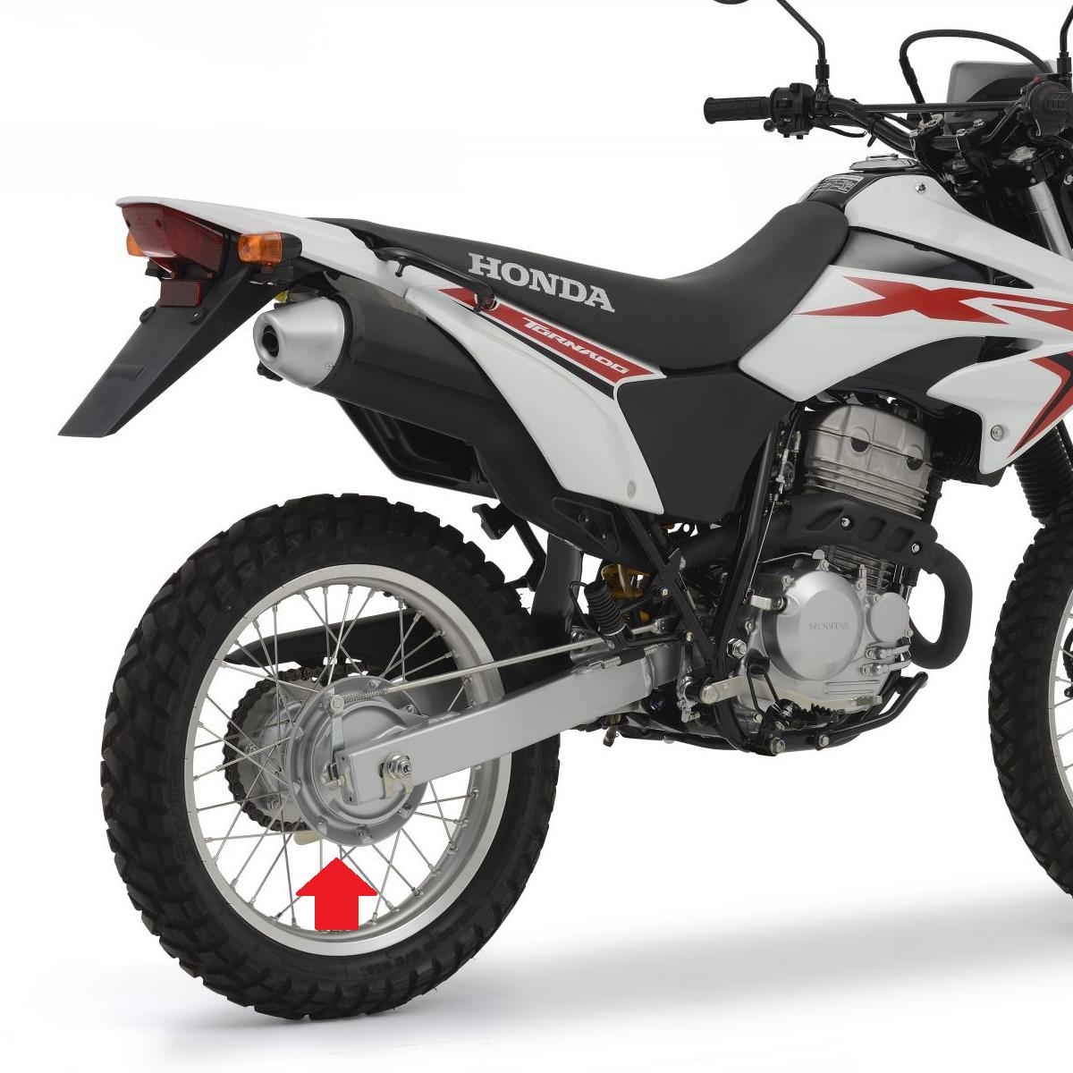 Kit rolamentos cubo roda traseira XR250 Tornado 2001 a 2008 - Imagem 4