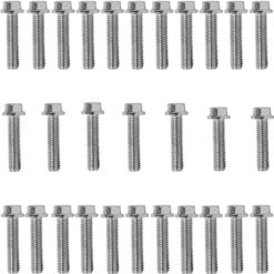 Kit parafusos zincados tampa motor lateral esquerda+direita CBR600F 1992 a 1998 CBR600