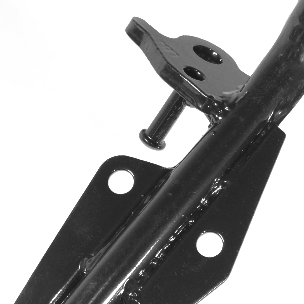 Estribo pedal apoio suporte pedaleira dianteira tubular CG160 Fan Titan Start 2016 em diante - Imagem 6