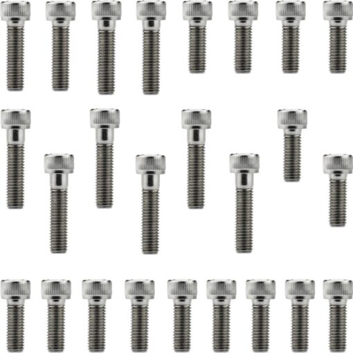 Kit parafusos inox tampa motor lateral esquerda+direita Biz125 2006 KS/ES/EX/+ em diante Honda
