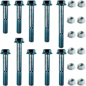 Kit parafusos suporte motor CG125 1989 a 1999 Titan 1995 a 1999 Today 1995 a 1999 Fixação motor Chassi