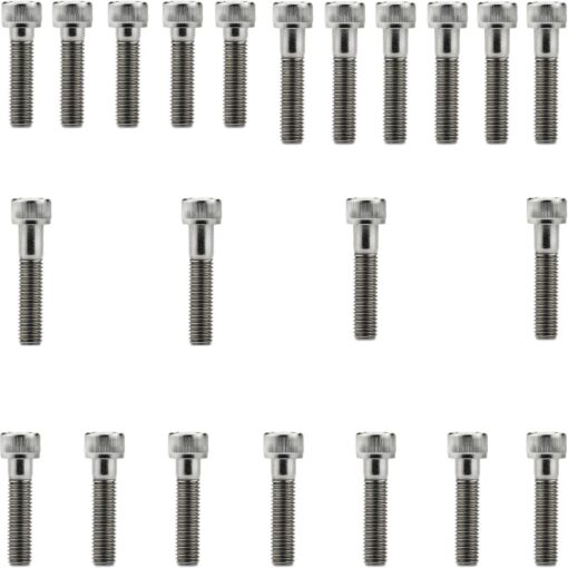 Kit parafusos inox tampa motor lateral esquerda+direita XRE190 NXR160 Bros 2016 em diante Honda