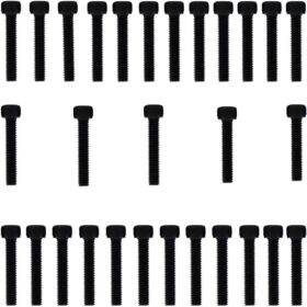 Kit parafusos aço liga tampa motor lateral esquerda+direita CBR600F 1992 a 1998 CBR600 Honda