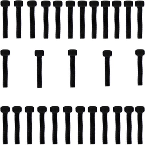 Kit parafusos aço liga tampa motor lateral esquerda+direita CBR600F 1992 a 1998 CBR600 Honda