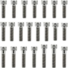 Kit parafusos inox tampa motor lateral esquerda+direita XT225 1996 a 2006 TDM225 1997 a 2005