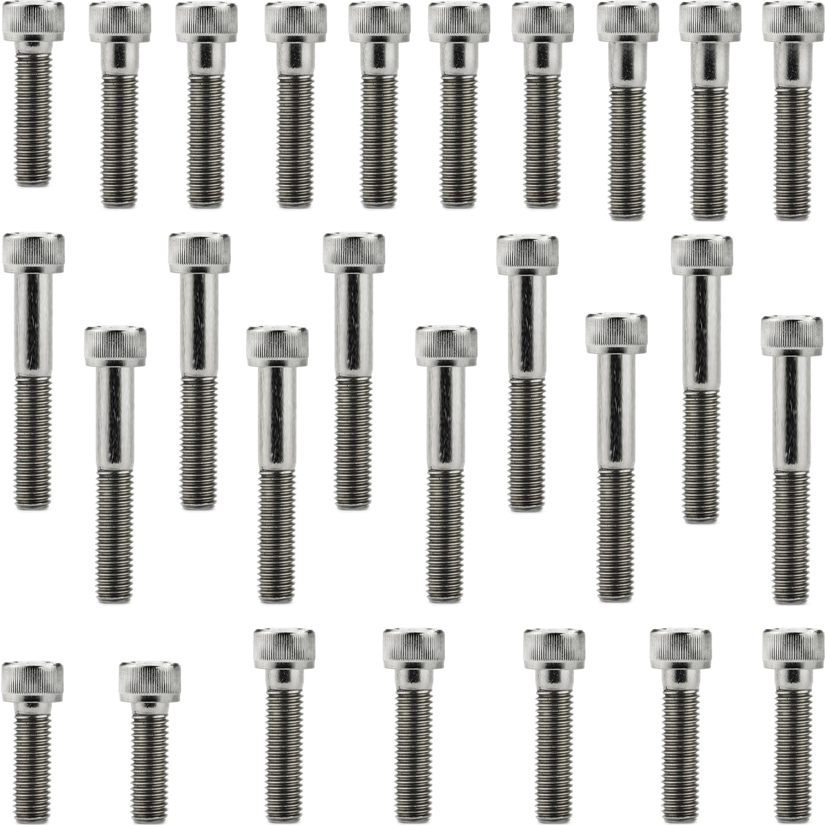 Kit parafusos inox tampa motor lateral esquerda+direita CB300R CB300 2009 a 2015 XRE300 2010 em diante