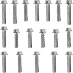 Kit parafusos zincados tampa motor lateral esquerda+direita RD50 1974 a 1978