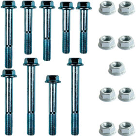 Kit parafusos suporte motor CRF230F 2007 a 2020 Fixação motor Chassi