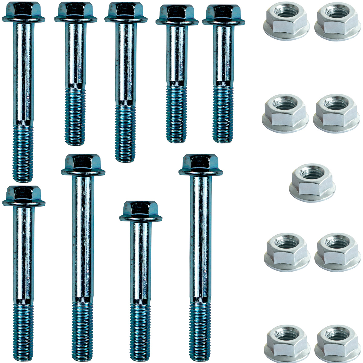 Kit parafusos suporte motor CRF230F 2007 a 2020 Fixação motor Chassi