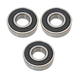 Kit rolamentos cubo roda traseira CG125 CG125I Titan Fan 2000 a 2018