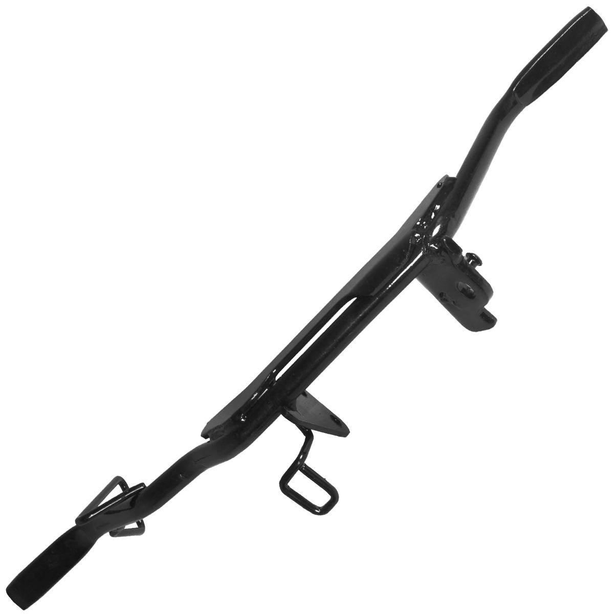 Estribo pedal apoio suporte pedaleira dianteira maciço YBR125 2000 a 2008 - Imagem 3