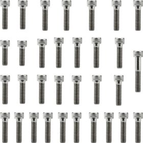 Kit parafusos inox tampa motor lateral esquerda+direita CBR250 2012 CB250R Honda