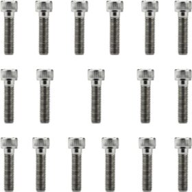 Kit parafusos inox tampa motor lateral esquerda+direita DT200 DT200R 1992 a 2000 Yamaha