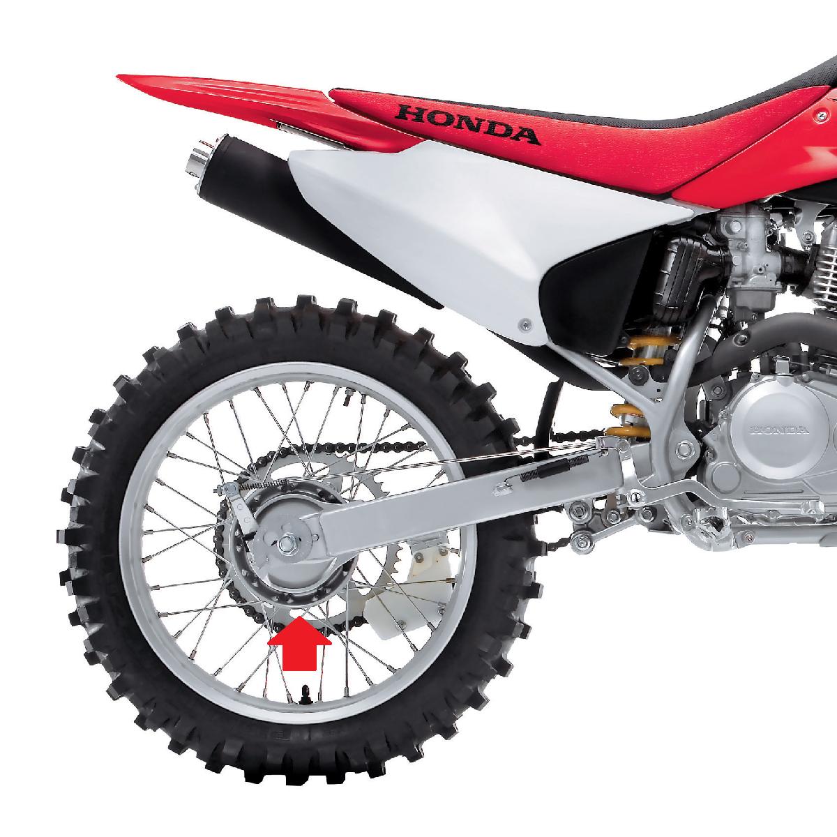 Kit rolamentos cubo roda traseira CRF230 CRF230F 07/20 - Imagem 4