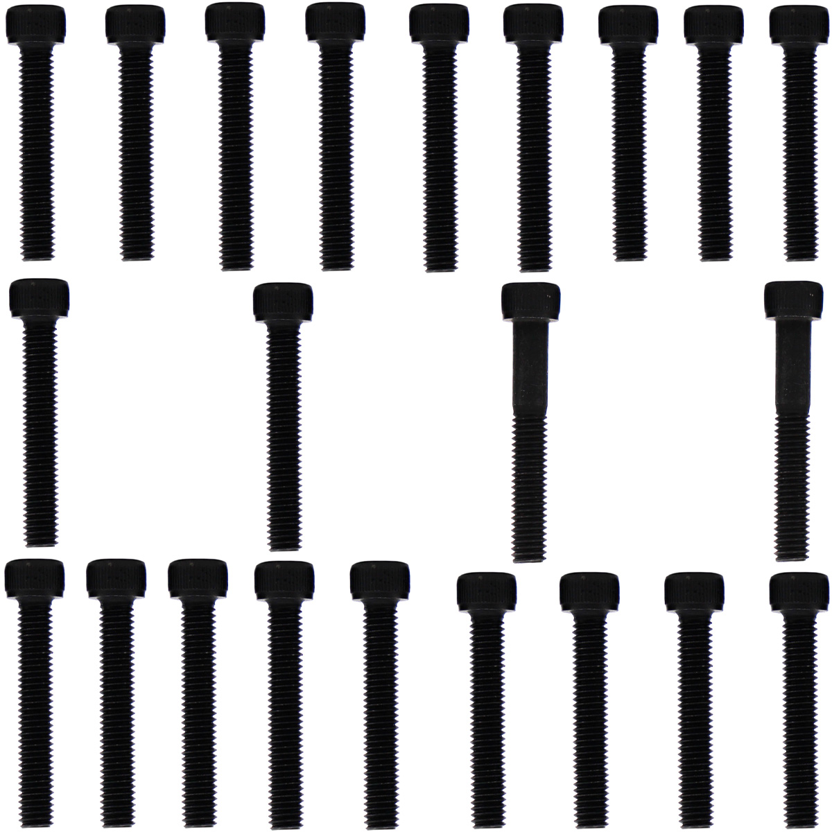 Kit parafusos aço liga tampa motor lateral esquerda+direita NXR150 Bros 2006 a 2015